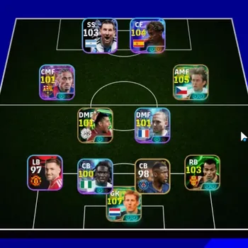 eFootball Accounts Legends & Iconic Players Android|Power 3107|Epic Edwin van der Sar,Tomas Rosicky,Cafu,Bergkamp,Etc|Show