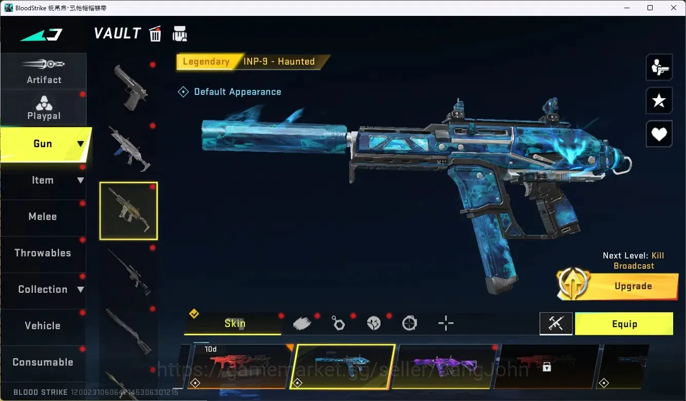 Blood Strike Accounts ASIA | 1 Limited Gun:Origin-12 - Playmaker | 6 Leg image 5