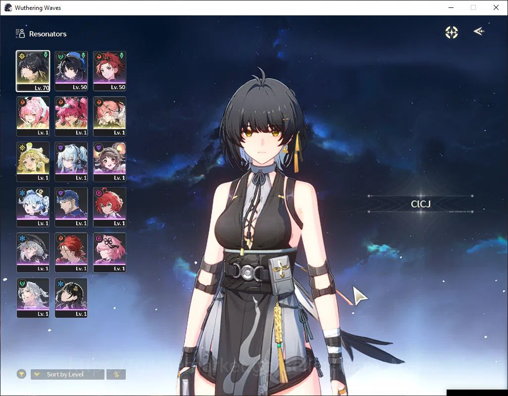 Wuthering Waves Accounts Mid-Game NA|UL 47|3 Limited| [Aemeath RC1,Lupa,Changli]+Sign |DB Lv30|Female MC|Log Kuro|Check SS 2