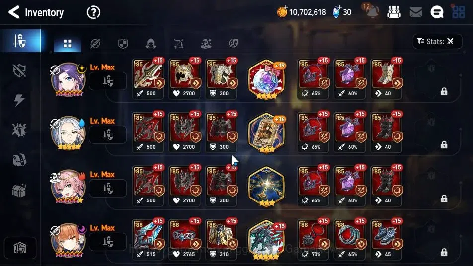 Epic Seven Accounts GLOBAL Unverif|New Era|3 ML(Belian,Lone Crescent B image 14