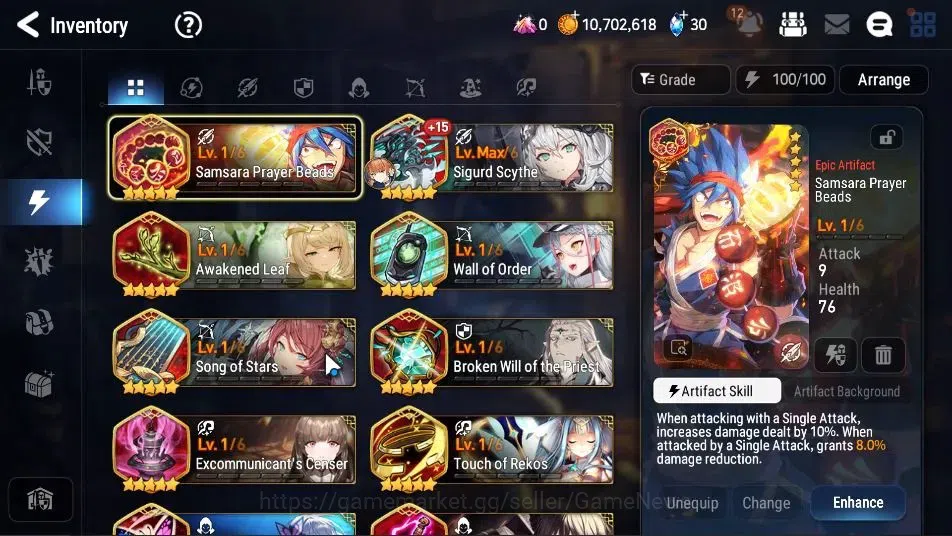 Epic Seven Accounts GLOBAL Unverif|New Era|3 ML(Belian,Lone Crescent B image 16