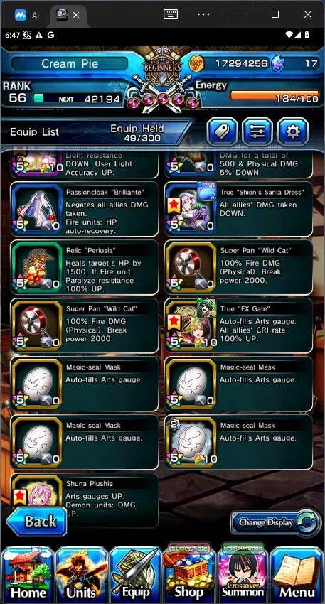 Grand Summoners Accounts Others GLOBAL|4 Ascend|Rank 56|Madoka Kaname TW, Sayaka Miki, BC Azel, etc|Check SS|GS193B 11