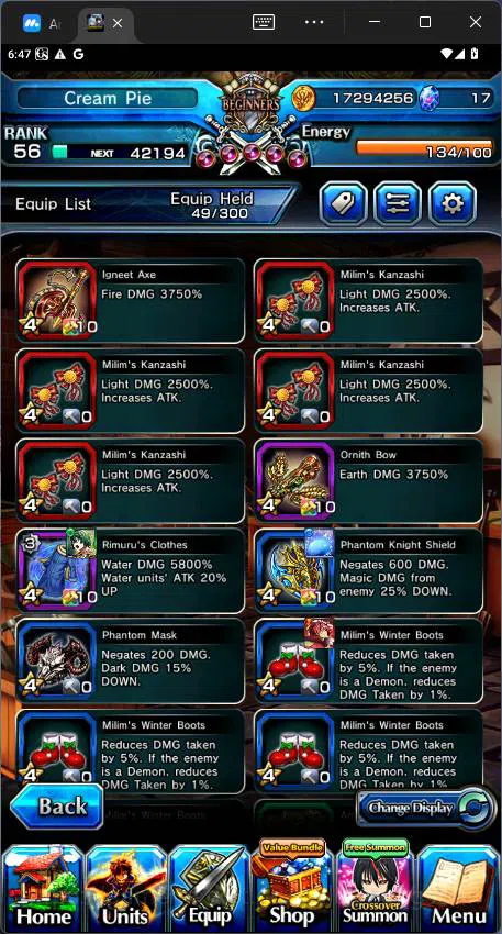 Grand Summoners Accounts Others GLOBAL|4 Ascend|Rank 56|Madoka Kaname TW, Sayaka Miki, BC Azel, etc|Check SS|GS193B 12