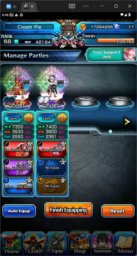 Grand Summoners Accounts Others GLOBAL|4 Ascend|Rank 56|Madoka Kaname TW, Sayaka Miki, BC Azel, etc|Check SS|GS193B 5