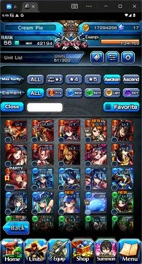 Grand Summoners Accounts Others GLOBAL|4 Ascend|Rank 56|Madoka Kaname TW, Sayaka Miki, BC Azel, etc|Check SS|GS193B 7