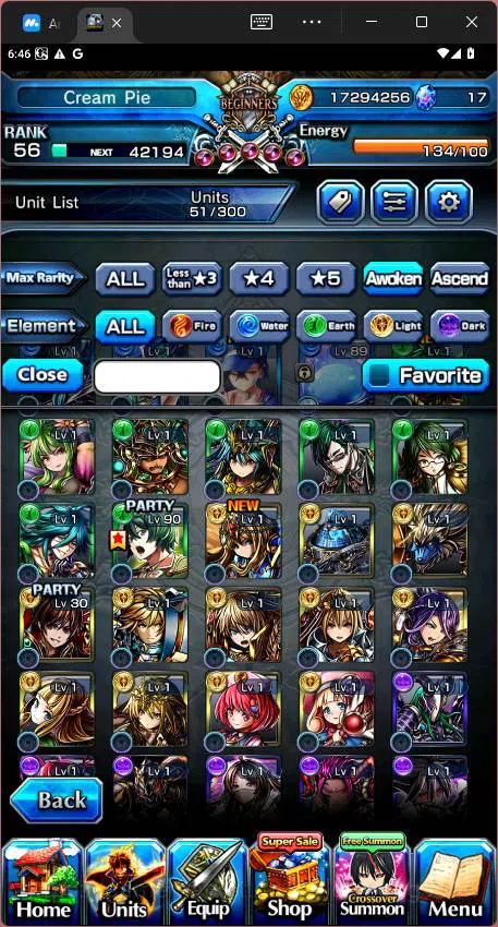 Grand Summoners Accounts Others GLOBAL|4 Ascend|Rank 56|Madoka Kaname TW, Sayaka Miki, BC Azel, etc|Check SS|GS193B 8