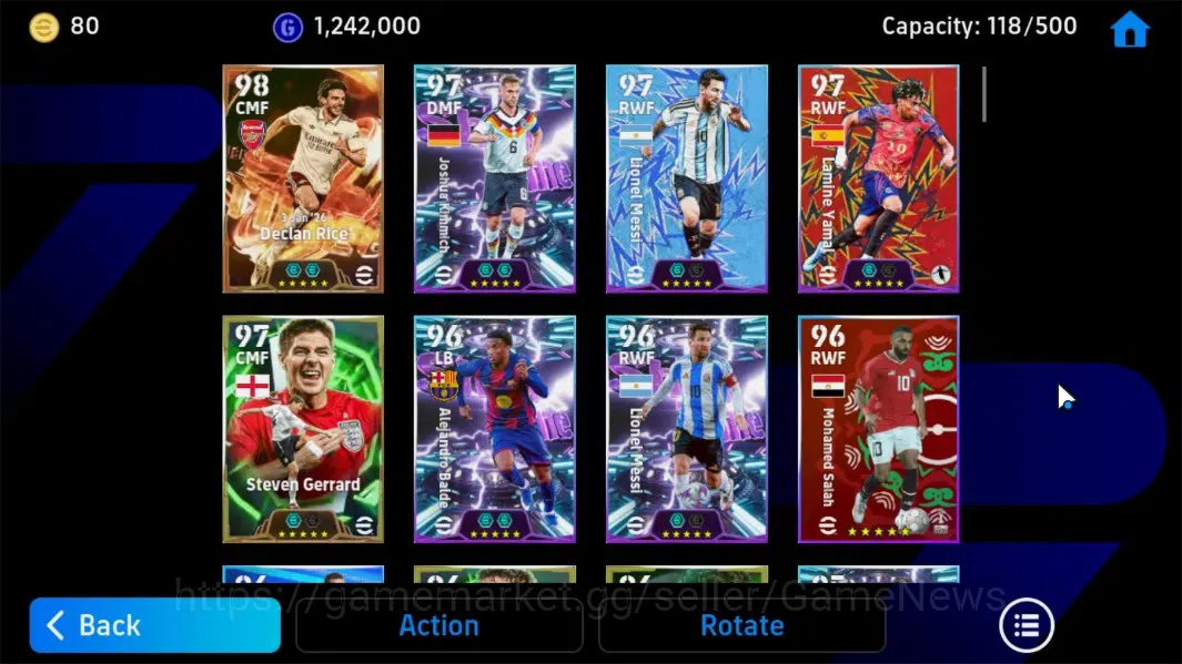eFootball Accounts Android|BigTime Declan Rice,Epic Steven Gerrard,An image 4
