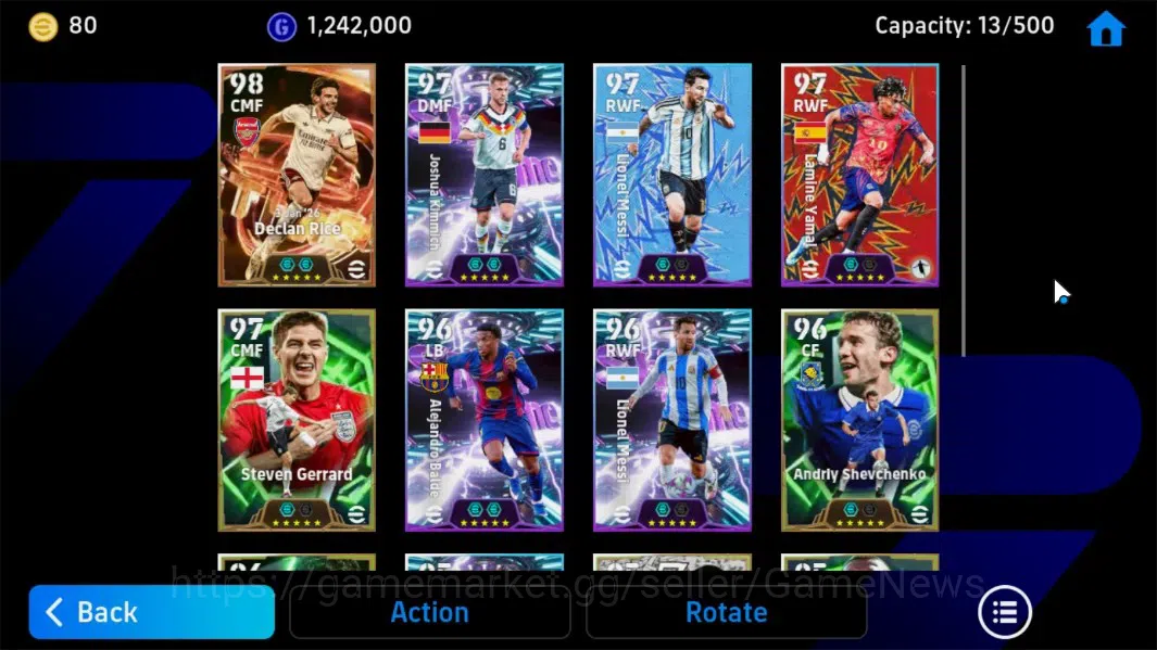 eFootball Accounts Android|BigTime Declan Rice,Epic Steven Gerrard,An image 7