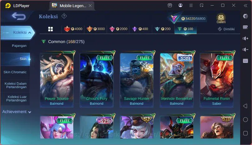 Mobile Legends: Bang Bang Accounts GLOBAL|Hero 131|Skin 256|Kof Karina,Lucky Lancelot image 10