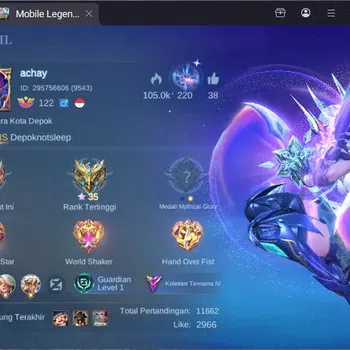 Mobile Legends: Bang Bang Collector GLOBAL|Hero 131|Skin 256|Kof Karina,Lucky Lancelot image 1