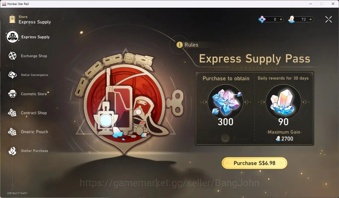 Honkai Star Rail Accounts ASIA|TL 30|3 Limited [Mortenax Blade,Houhou,Achero image 5