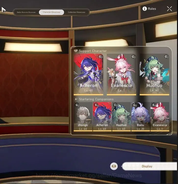 Honkai Star Rail Accounts Asia|TL 29|3 Limited| [Acheron,Evanescia,huohuo] | image 2