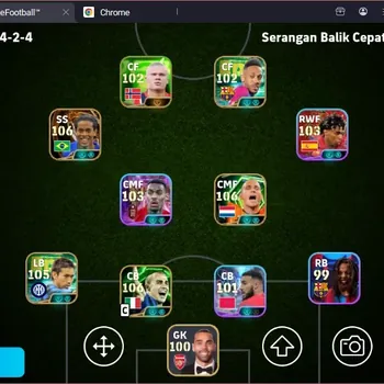 eFootball Accounts Legends & Iconic Players Android|PW 3192|BigT Ronaldinho,Epic Cannvaro,Epic Sneljder,Epic Yuto,Epic