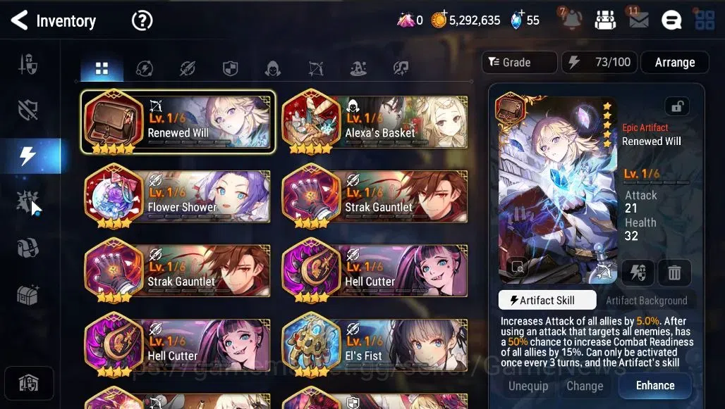 Epic Seven Accounts GLOBAL Unverif|NewEra|2 ML (Rhinna&Luciella,Briar image 16
