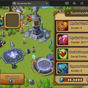 Summoners War: Sky Arena Accounts Starter GLOBAL | NB 5 TESHAR,Starter Gacha TS 42 Pieces,LNDS 18 Pieces,Crystal 327 |Check