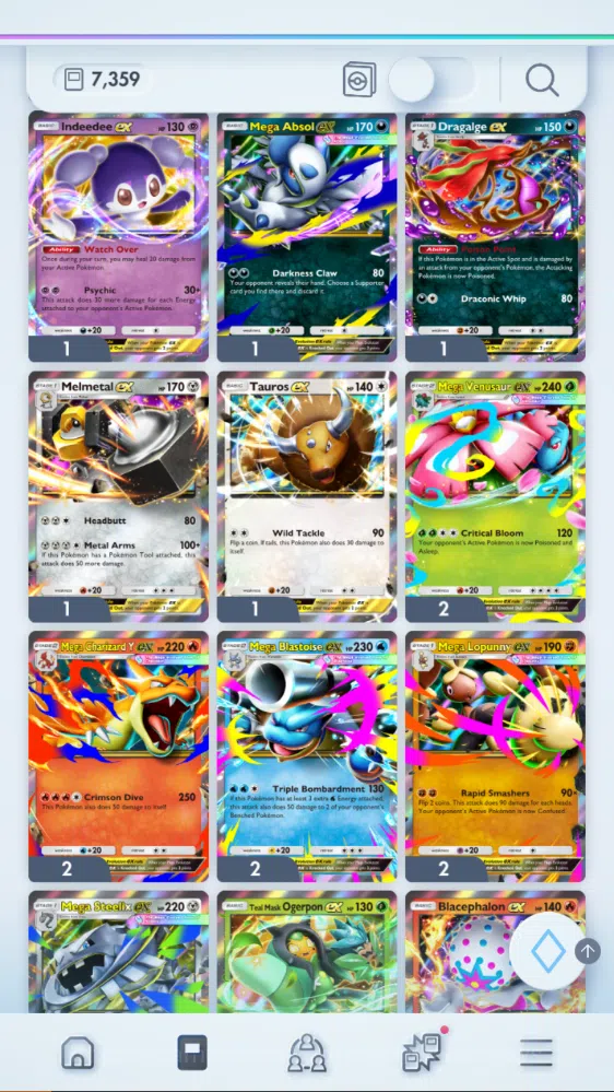 Pokémon TCG Pocket Accounts EN| 7k+Card|140+EX| 2 Crown (Lunala,PPoncho) 31Shi image 12