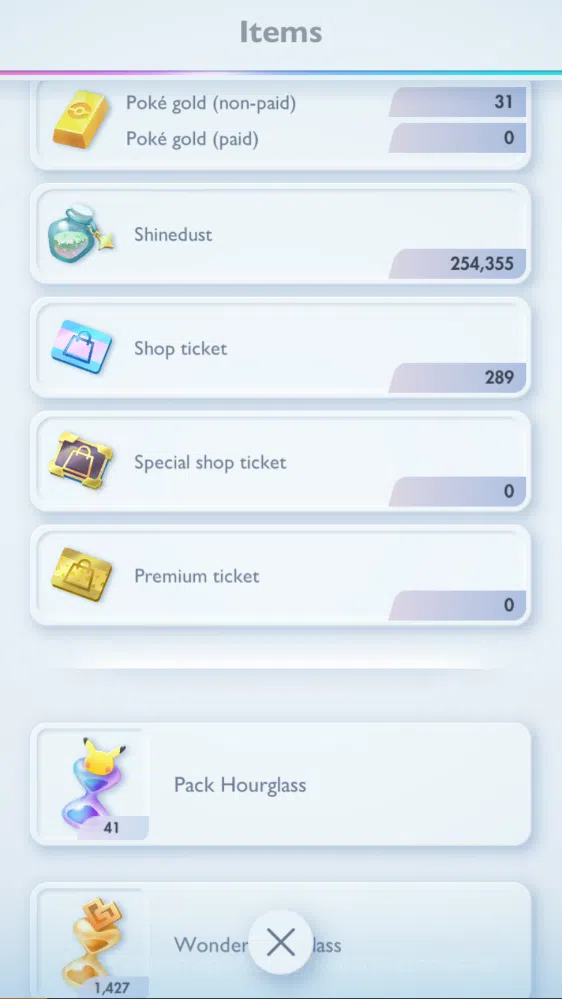 Pokémon TCG Pocket Accounts EN| 7k+Card|140+EX| 2 Crown (Lunala,PPoncho) 31Shi image 4