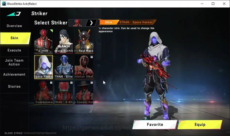 Blood Strike Accounts ASIA|ETERNAL DEagle-Scorpius|Collab BLEACH[Byakuya image 15