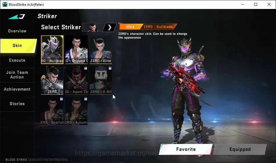 Blood Strike Accounts ASIA|ETERNAL DEagle-Scorpius|Collab BLEACH[Byakuya image 19