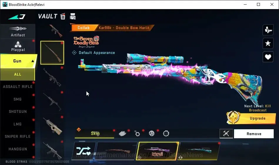 Blood Strike Accounts ASIA|ETERNAL DEagle-Scorpius|Collab BLEACH[Byakuya image 8