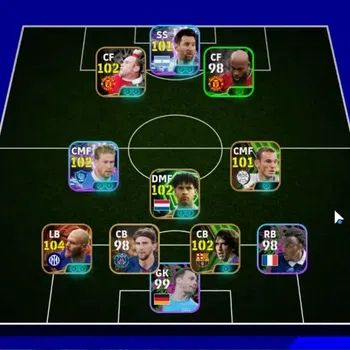 eFootball Accounts Legends & Iconic Players Android|Big Time Federico Dimarco 22 Jan'26|Epic Carles Puyol,Wayne Rooney,Frank