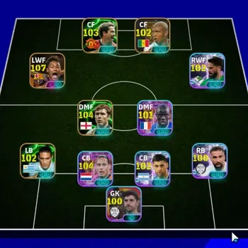 eFootball Accounts Legends & Iconic Players Android|BigTime Neymar Jr|11 Epic Paul Scholes,Michael Owen,Martin