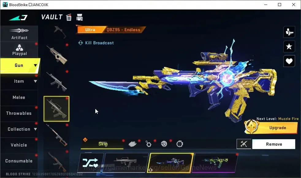 Blood Strike Accounts ASIA|15 ULTRA[VOLT,RAN,S868,UMP45,M1887,FAL,SCAR,E image 16