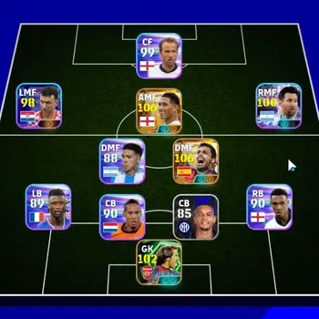 eFootball Accounts Legends & Iconic Players Android|2 Big Time(Jude Bellingham 11 Jul'26,Rodri 19 Jul'26)|Show Time Lionel