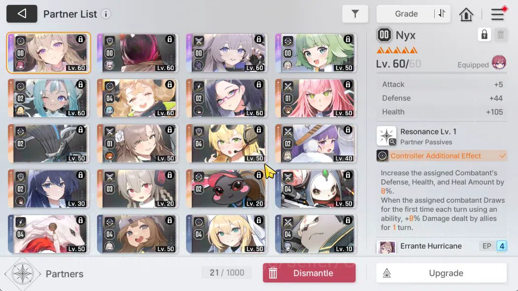 Chaos Zero Nightmare Accounts ASIA Lv55|11SSR[SerenielM1+Sign,YukiM3,HaruM1,Chizuru,KhalipeM1,HugoM1,Etc]+11SR+15 SR 20