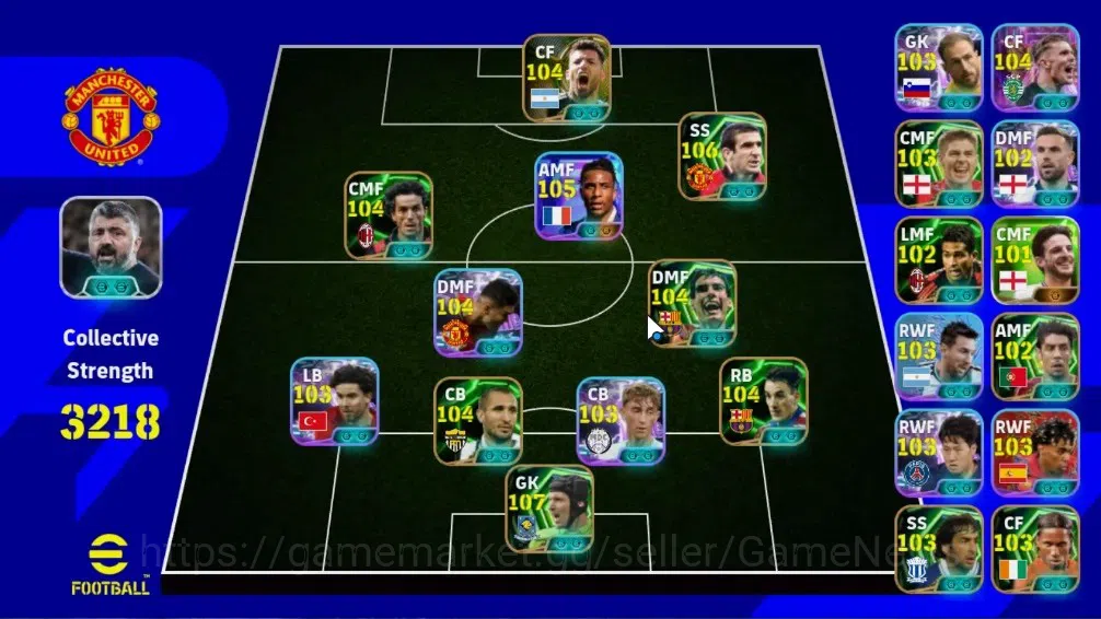 eFootball Accounts Legends & Iconic Players Android|18 Epic Petr Cech,Eric Cantona,Pep Guardiola,Albert Ferrer,Roberto 1