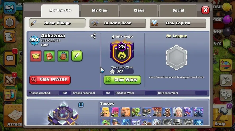Clash of Clans Accounts High-End Lv 164|TH 15-LV 164|HH 9|LimitedSkin|BK 85,AQ 85,MP 60,GW 60,RC 31,DD 2|BM 30,BC 19|672 2
