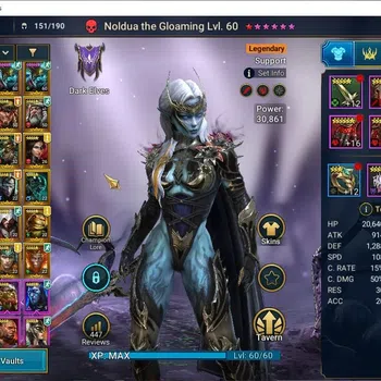 Raid: Shadow Legends Accounts Mid-Game Lv 44 931K Power|24 Legend (Ninja,NolDua,2 Lord