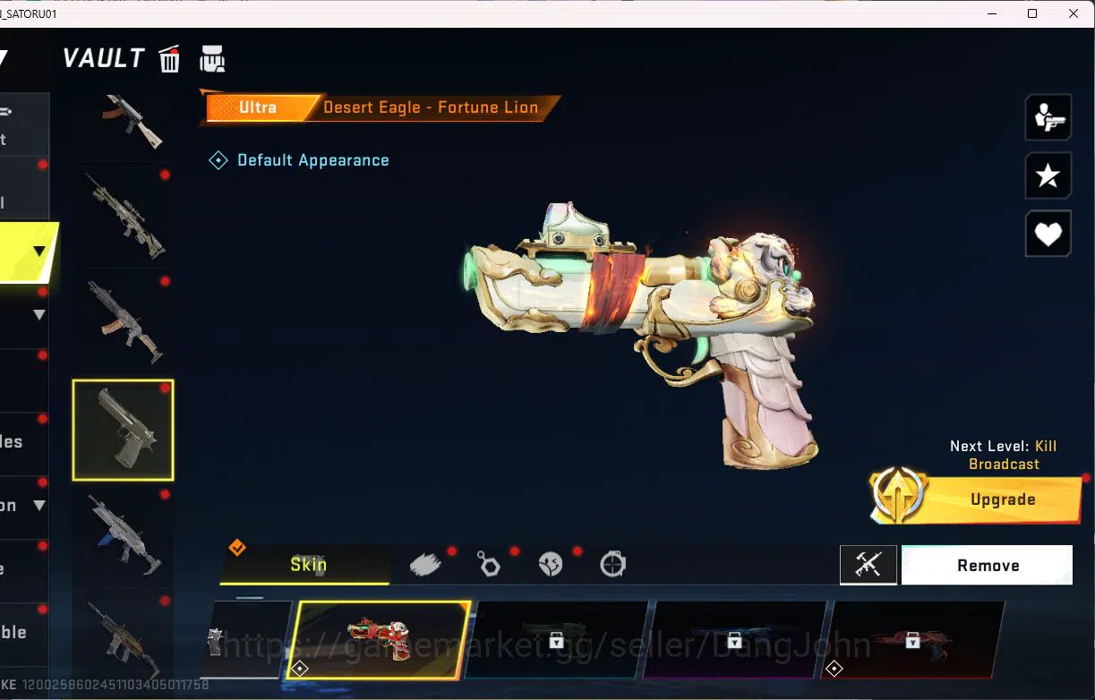 Blood Strike Accounts ASIA|EVOLVED=FAL|COLLAB=KAR98K,QBZ95|LIMITED=MP7,R image 18