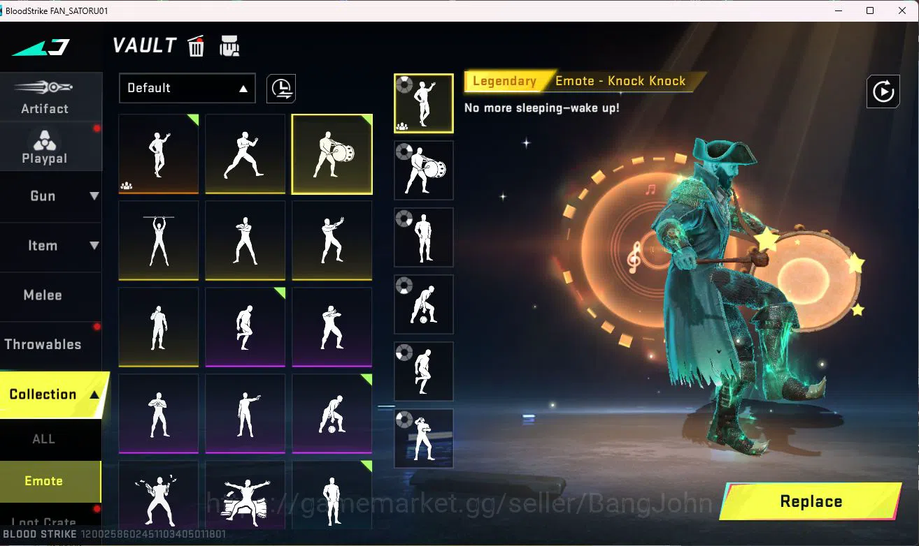 Blood Strike Accounts ASIA|EVOLVED=FAL|COLLAB=KAR98K,QBZ95|LIMITED=MP7,R image 3