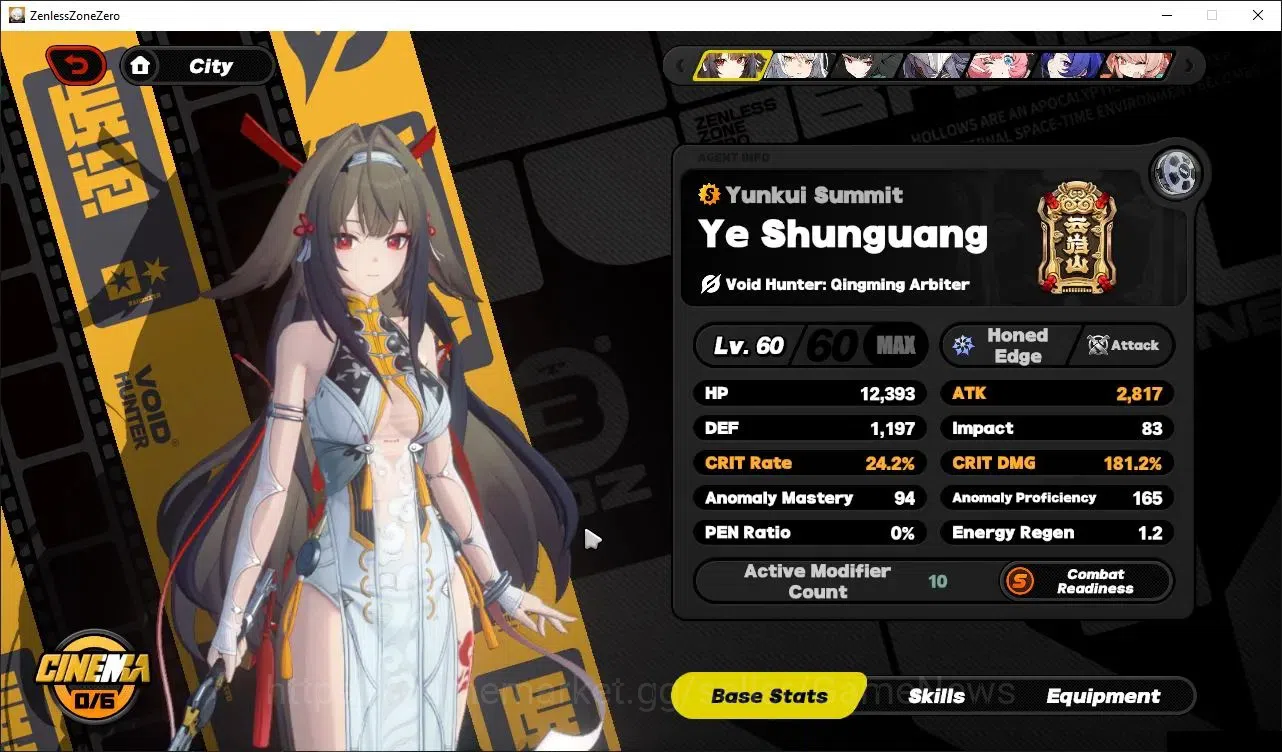 Zenless Zone Zero Accounts ASIA|IK 58|2,6K Polyc|12 LMT,3 VH YSG PremTeam[(YS image 12