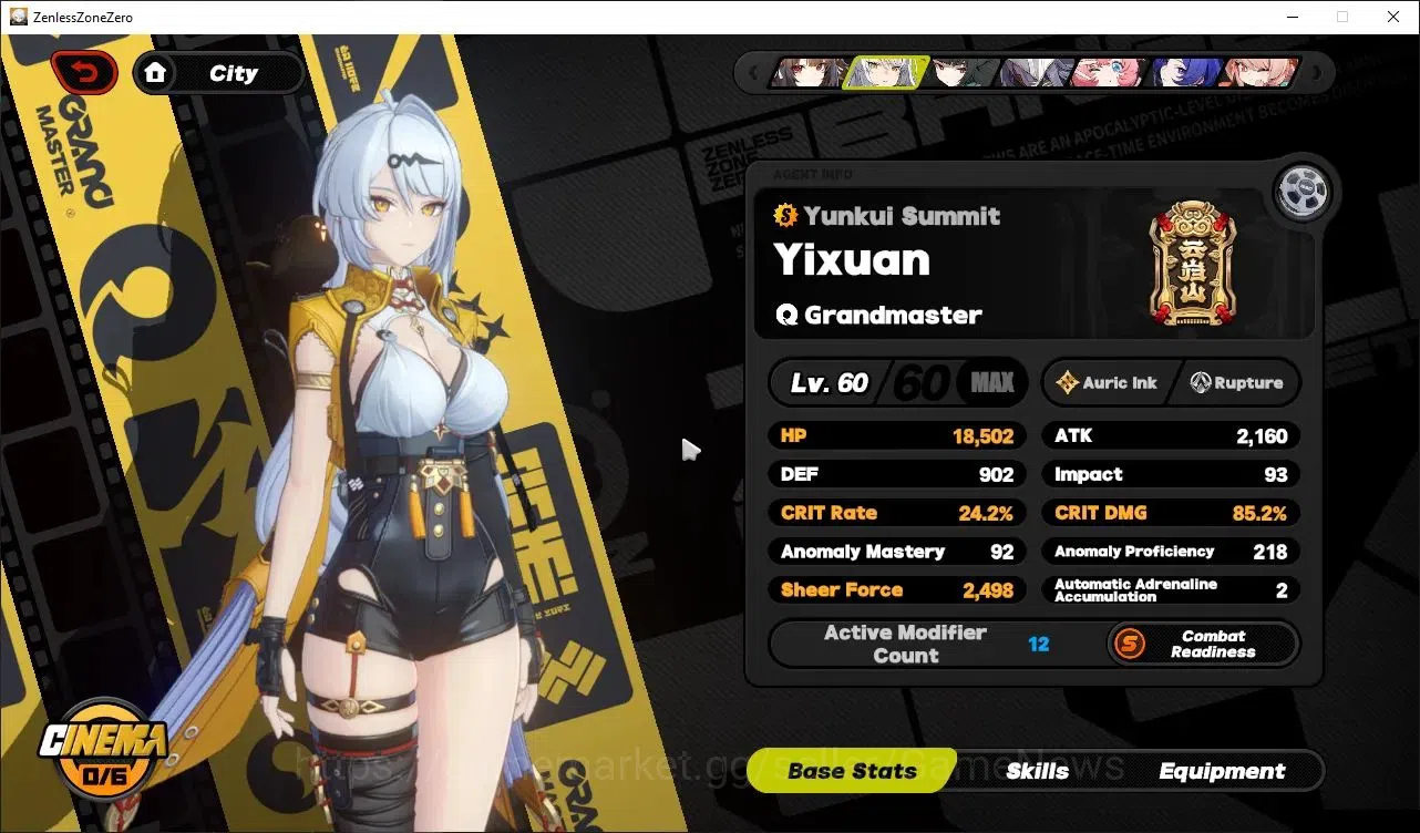 Zenless Zone Zero Accounts ASIA|IK 58|2,6K Polyc|12 LMT,3 VH YSG PremTeam[(YS image 13
