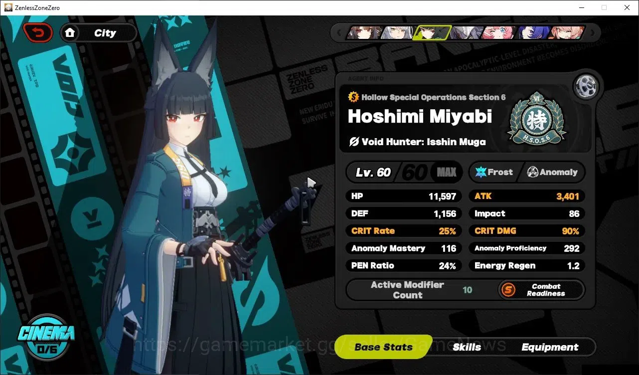 Zenless Zone Zero Accounts ASIA|IK 58|2,6K Polyc|12 LMT,3 VH YSG PremTeam[(YS image 14