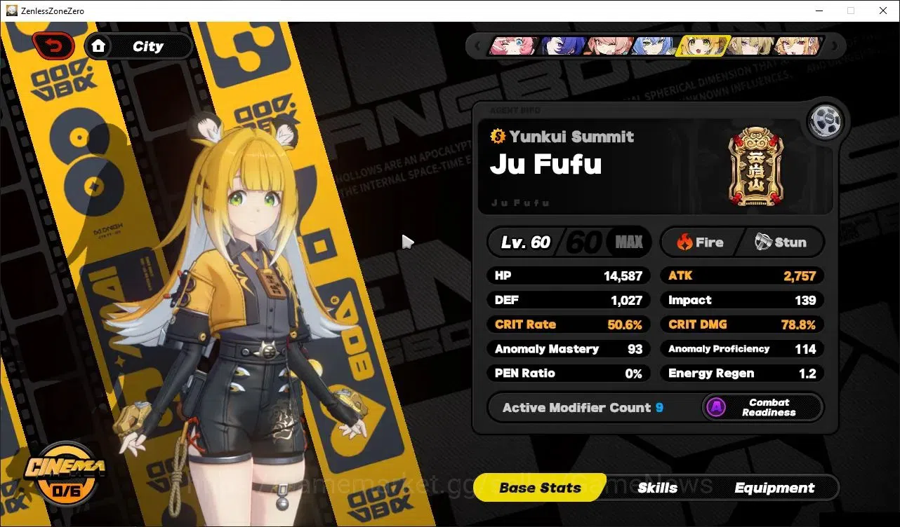 Zenless Zone Zero Accounts ASIA|IK 58|2,6K Polyc|12 LMT,3 VH YSG PremTeam[(YS image 16