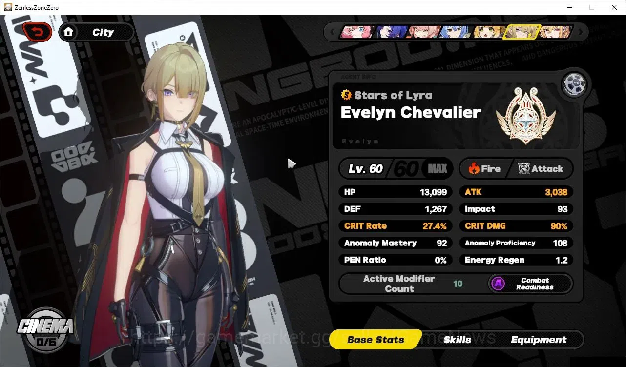Zenless Zone Zero Accounts ASIA|IK 58|2,6K Polyc|12 LMT,3 VH YSG PremTeam[(YS image 17