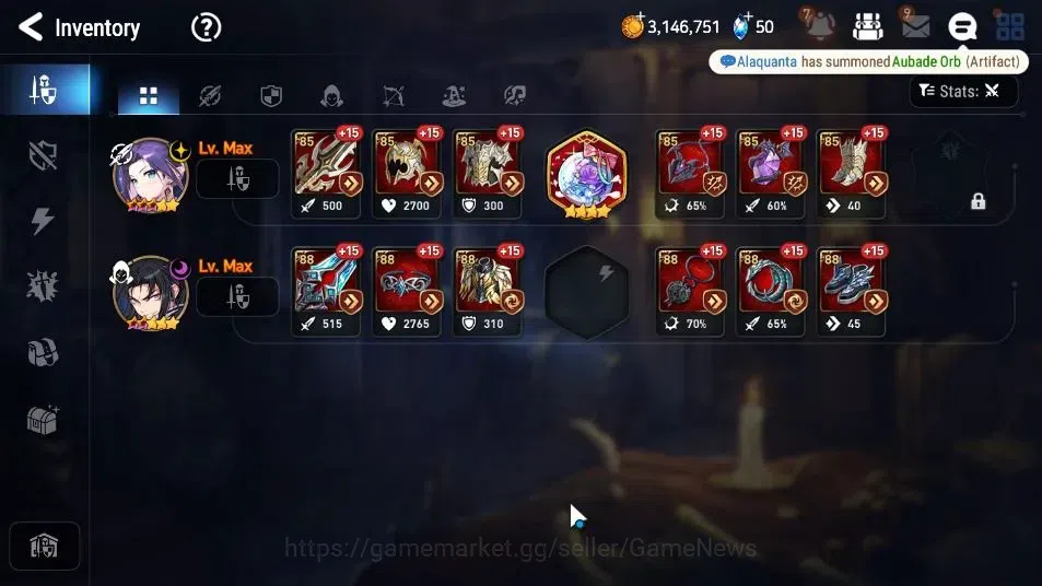 Epic Seven Accounts GLOBAL UnVerif|New Era| 2 ML (Rhiana & Luciel,Zio) image 13