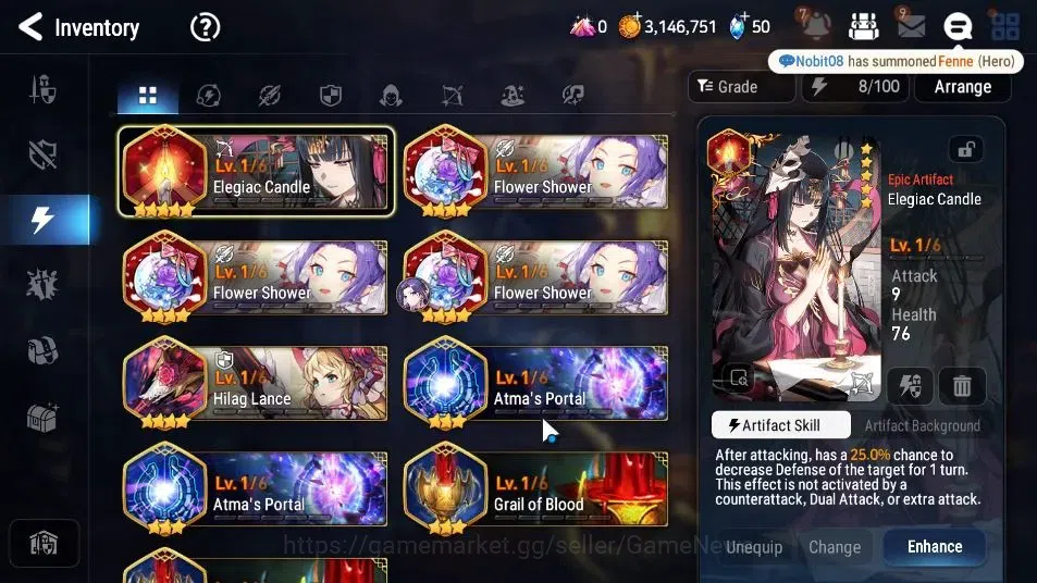 Epic Seven Accounts GLOBAL UnVerif|New Era| 2 ML (Rhiana & Luciel,Zio) image 15