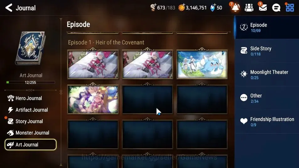 Epic Seven Accounts GLOBAL UnVerif|New Era| 2 ML (Rhiana & Luciel,Zio) image 18