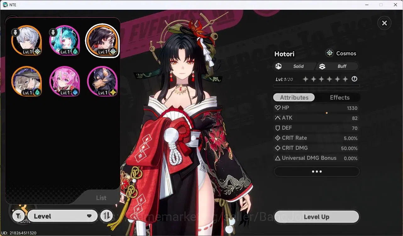 Neverness to Everness Accounts EU | Starter Lv 3 | 1 S-Class Selector ON | 2 S-Cl image 2