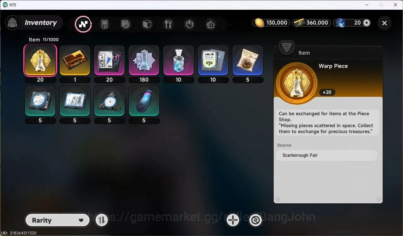 Neverness to Everness Accounts EU | Starter Lv 3 | 1 S-Class Selector ON | 2 S-Cl image 5