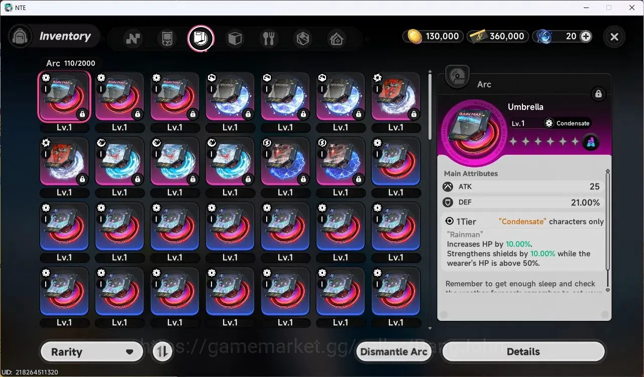 Neverness to Everness Accounts EU | Starter Lv 3 | 1 S-Class Selector ON | 2 S-Cl image 7