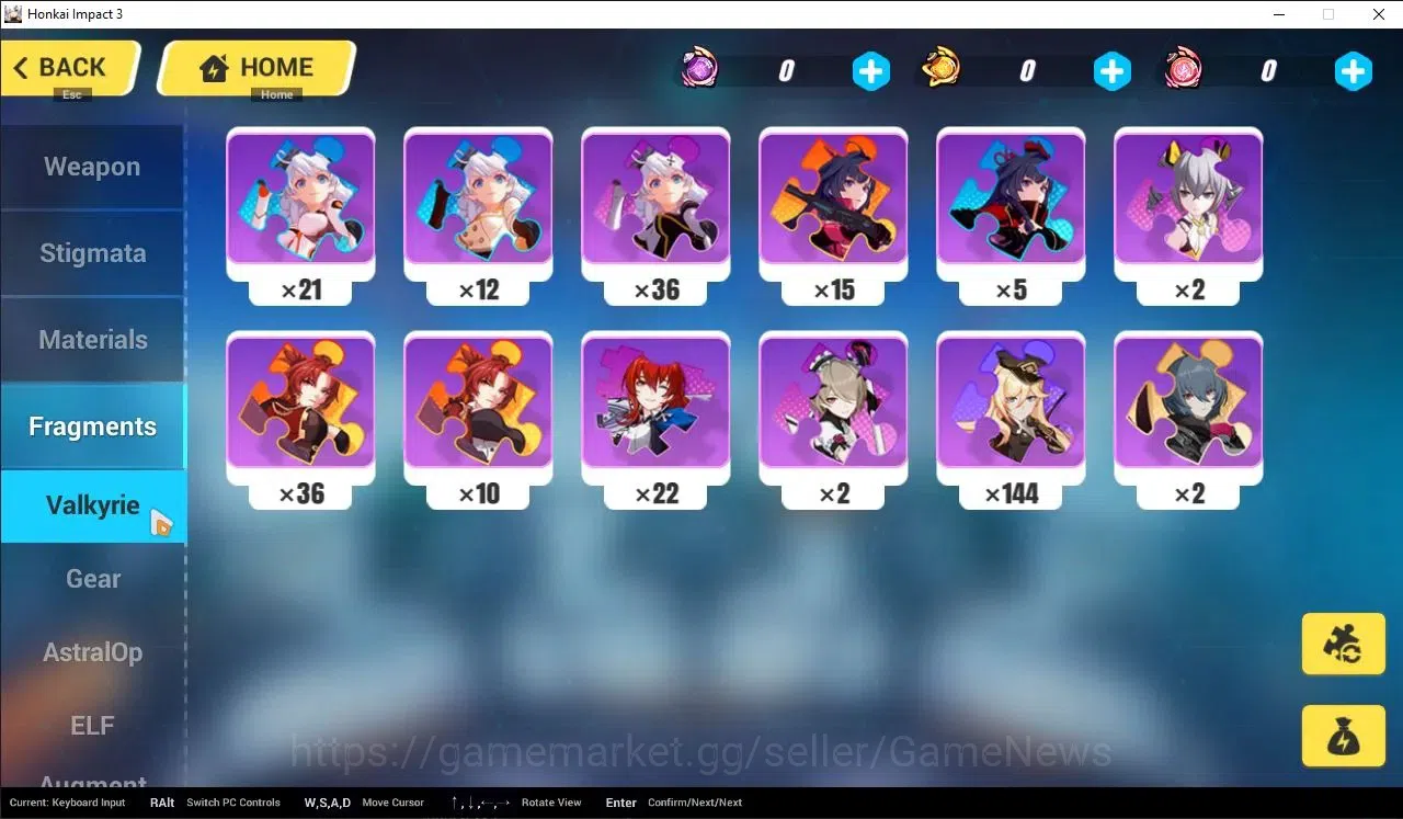 Honkai Impact 3rd Accounts SEA Lvl 23|Starter|1 Full Set (Raiden Mei Xentinel image 9