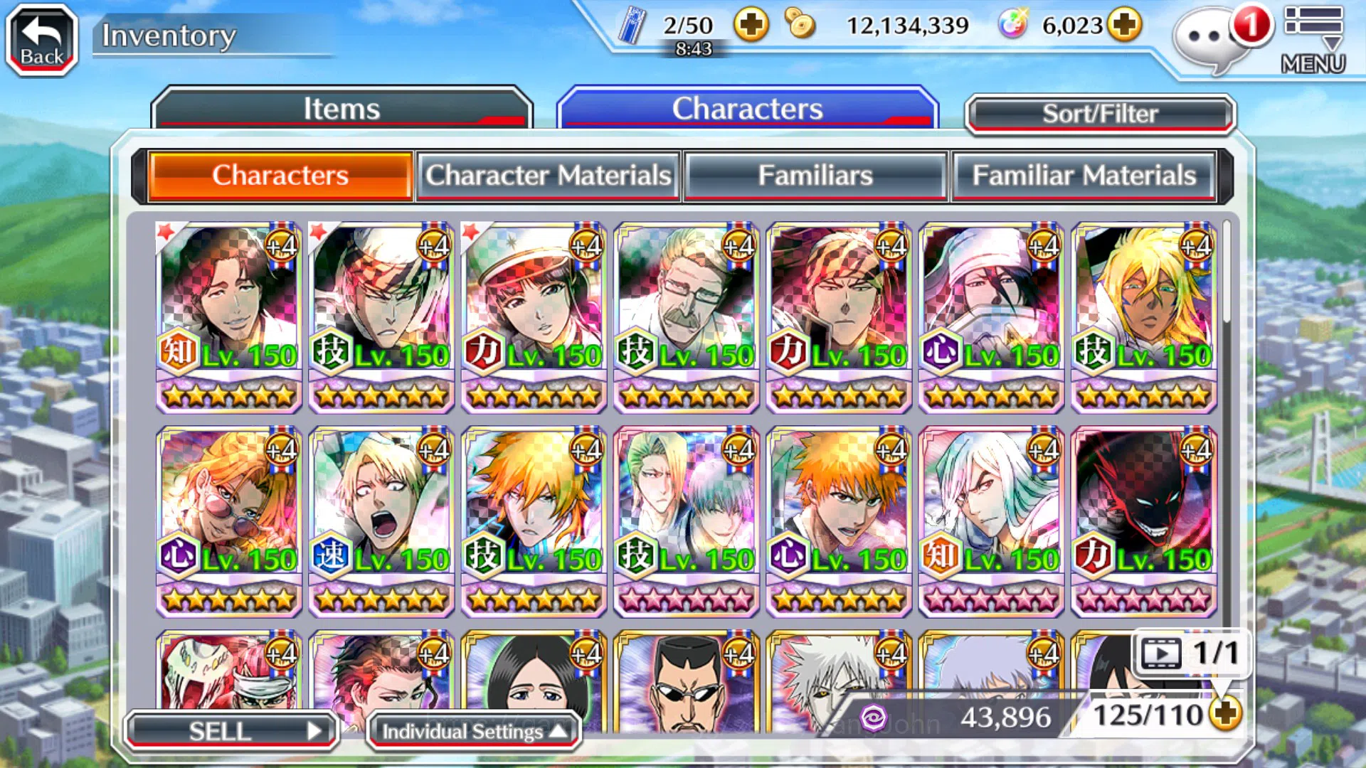 Bleach: Brave Souls Accounts Starter GLOBAL]6K Orb+Fresh All Story|SoulReaper Shunsui,Renji Tybw25&24NemuChristmast,Renewed 6