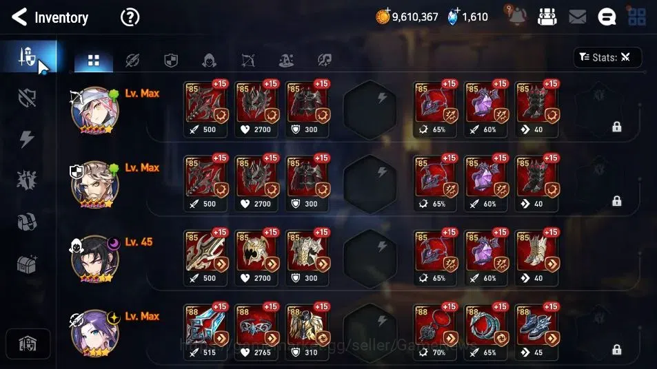 Epic Seven Accounts GLOBAL Unverif|New Era|2 ML(Rhianna&Luciella,SP Po image 8