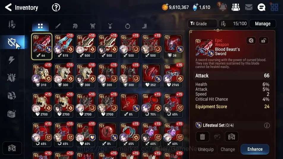 Epic Seven Accounts GLOBAL Unverif|New Era|2 ML(Rhianna&Luciella,SP Po image 9
