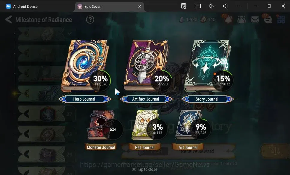 Epic Seven Accounts GLOBAL Unverif|New Era|6 ML(Salome,J Kise,B Hwayou image 5